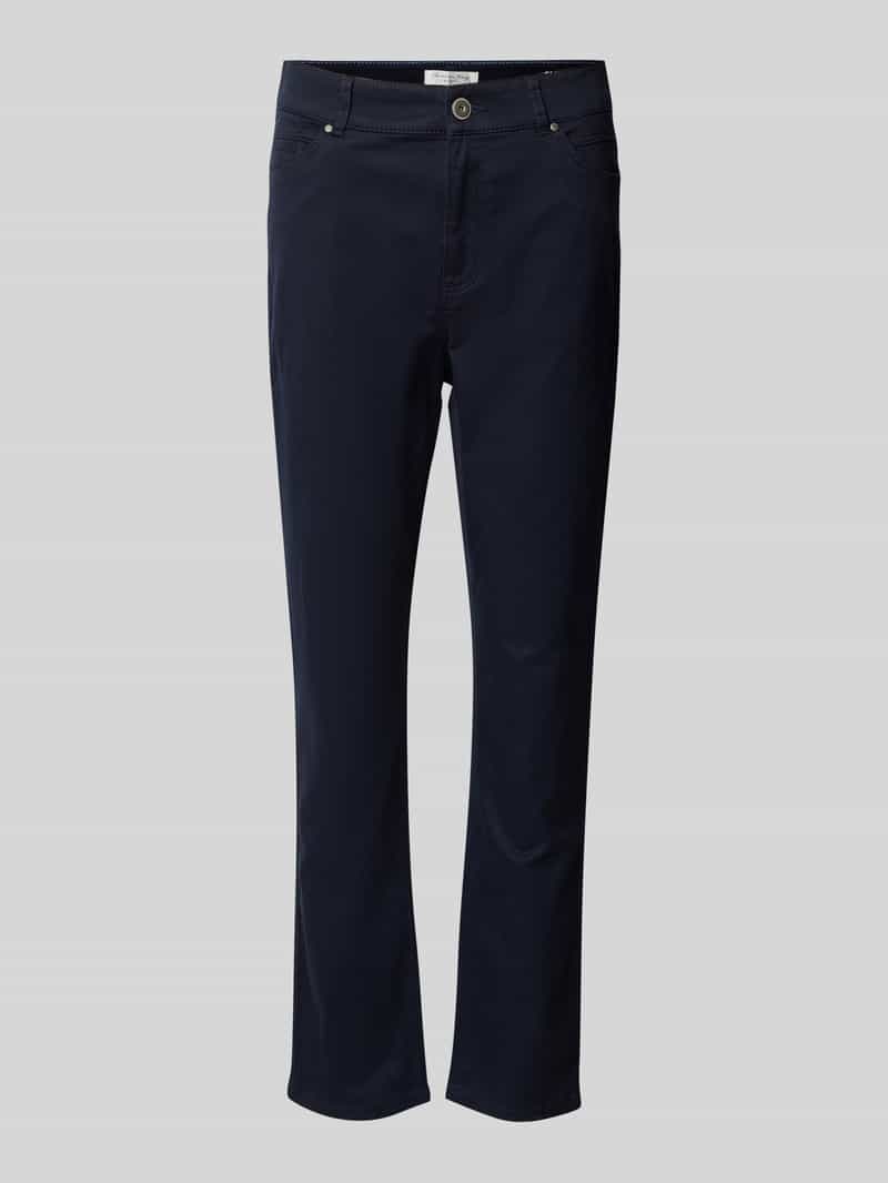 Christian Berg Woman Slim fit broek met verkort model