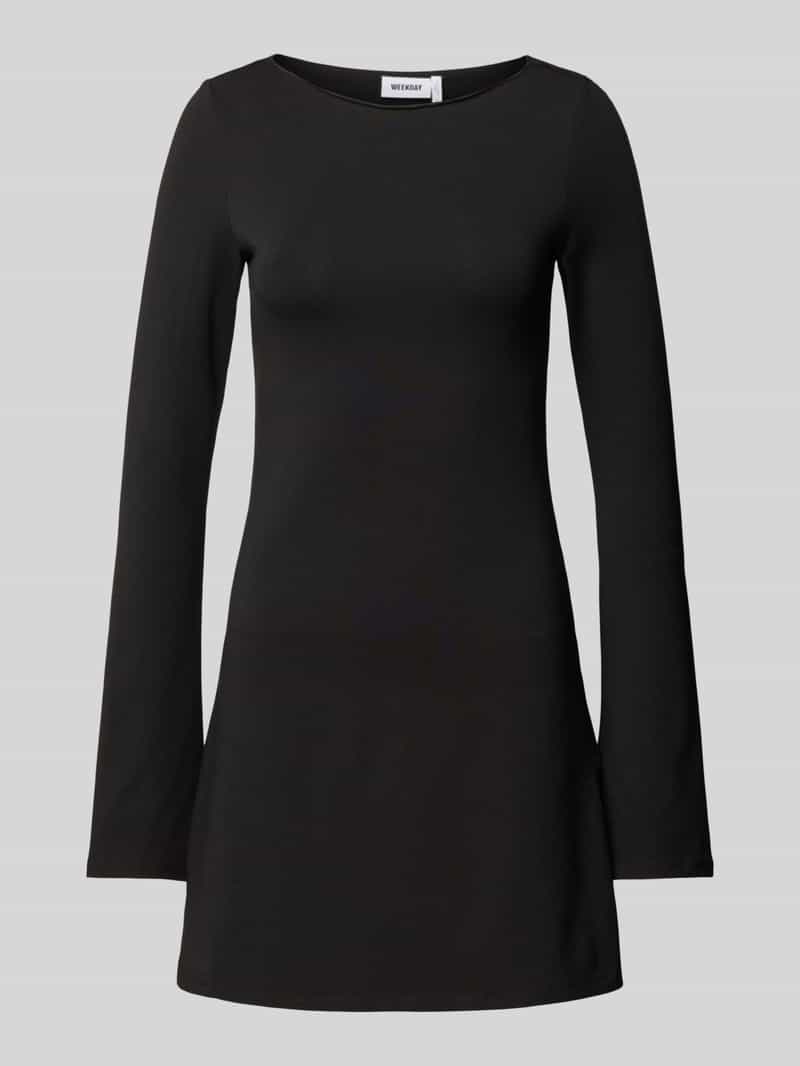Weekday Mini-jurk met boothals model 'Serena'