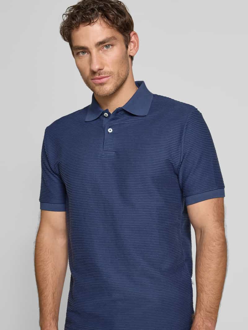 Selected Homme Poloshirt met korte knoopsluiting model 'JAY'