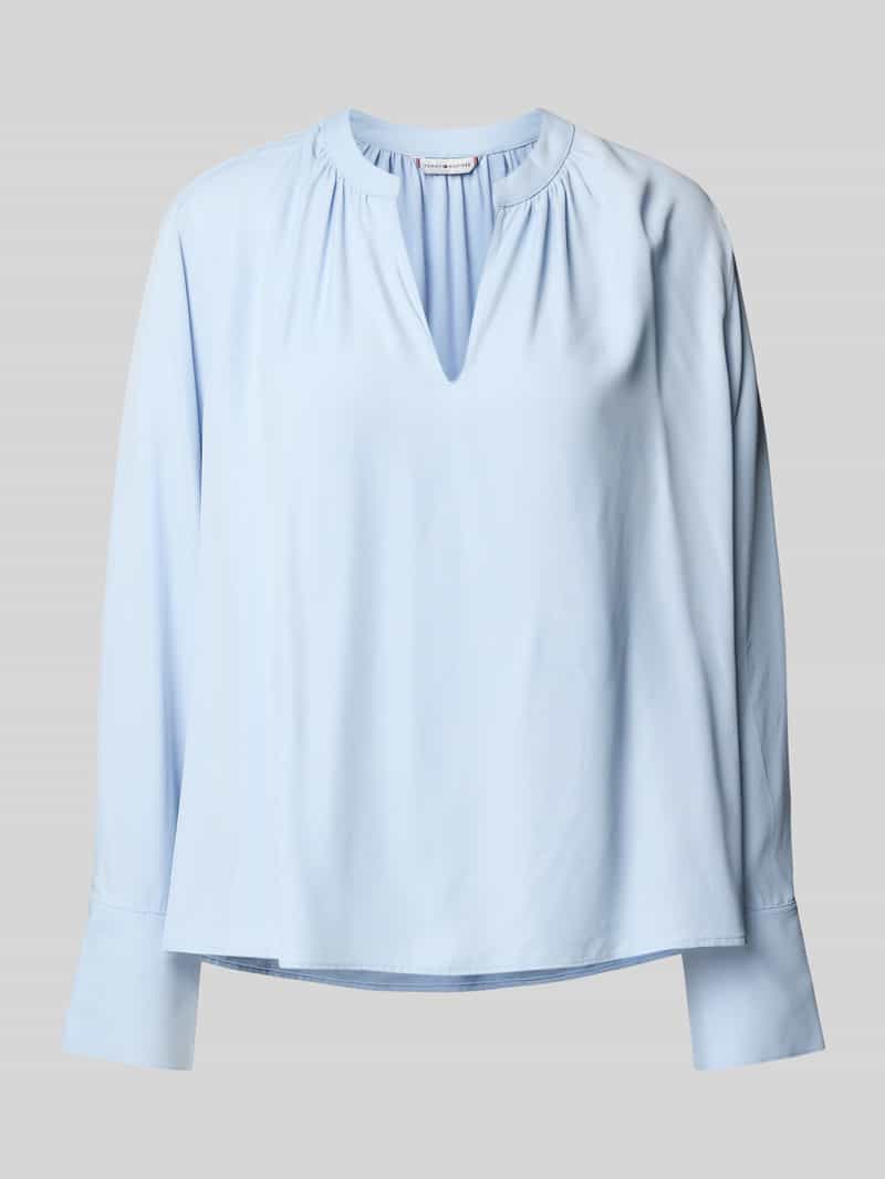 Tommy Hilfiger Relaxed fit blouse van pure viscose