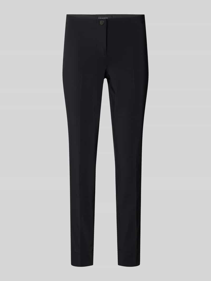 CAMBIO Slim fit broek met knoopsluiting, model 'SUMMER'