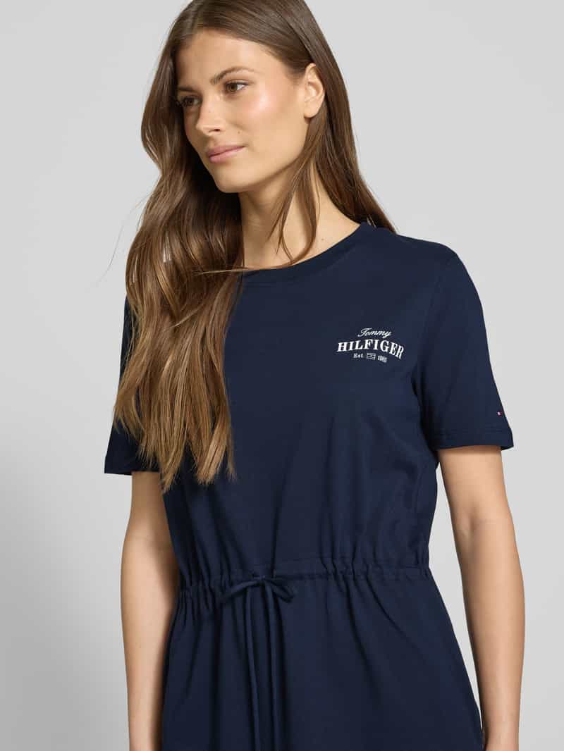 Tommy Hilfiger Oversized vrijetijdsjurk van puur katoen