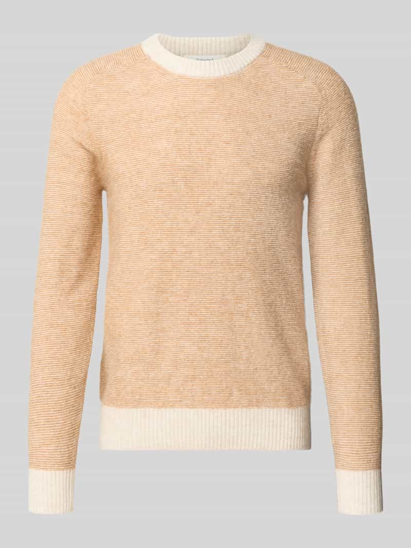 Selected Homme Regular fit gebreide pullover met mix van alpaca en wol model 'RAI'