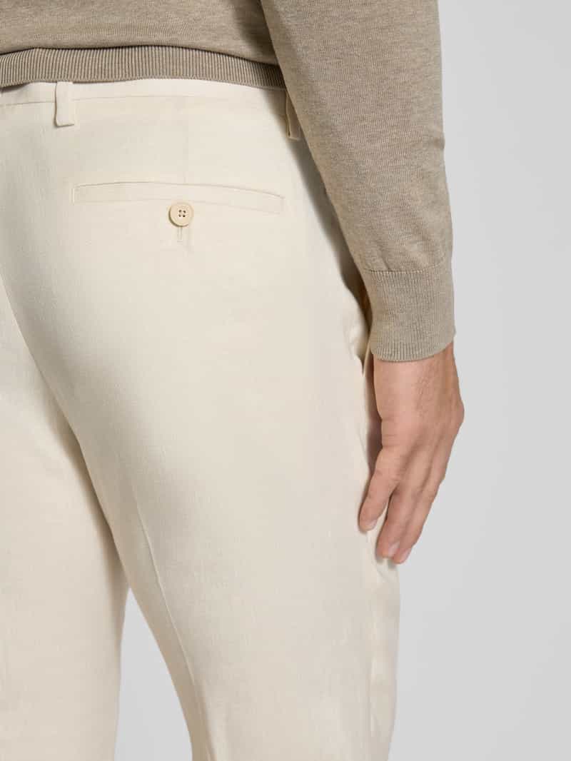 MCNEAL Stoffen broek met Franse steekzakken