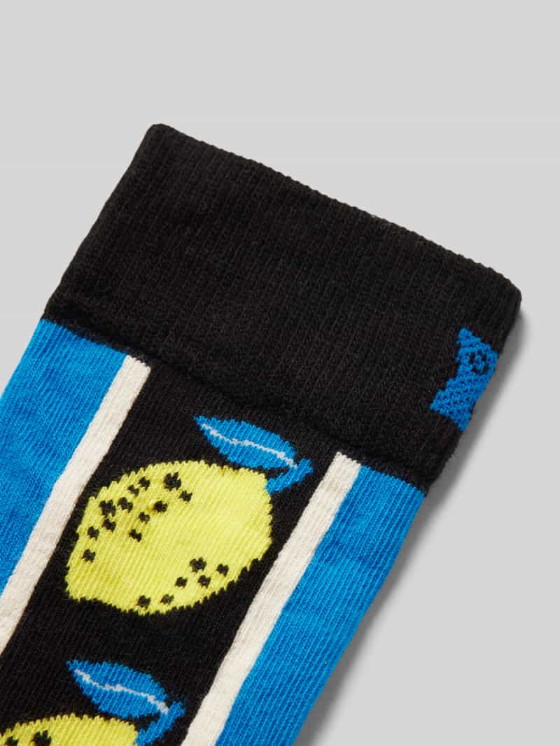 Happy Socks Sokken met labelprint
