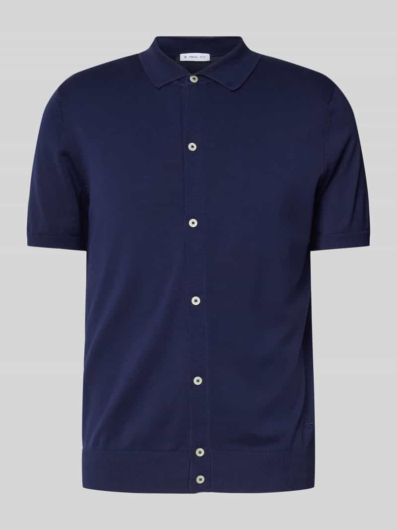 Manuel Ritz Poloshirt met knoopsluiting