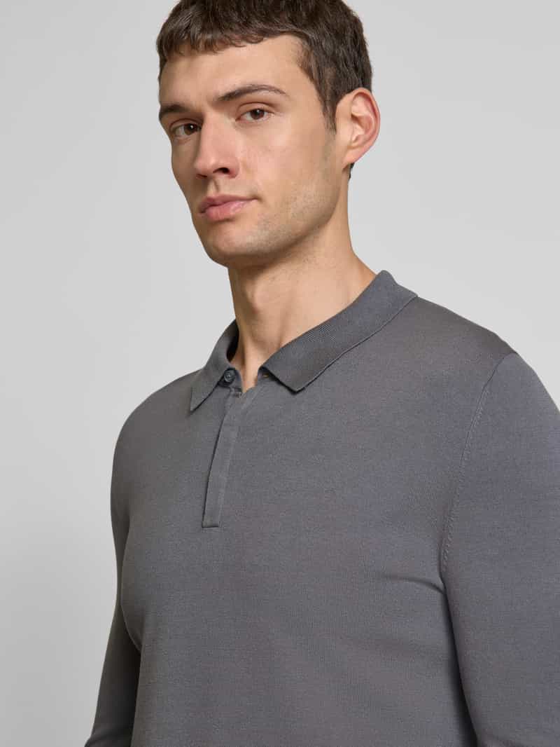 HUGO Gebreide pullover met polokraag