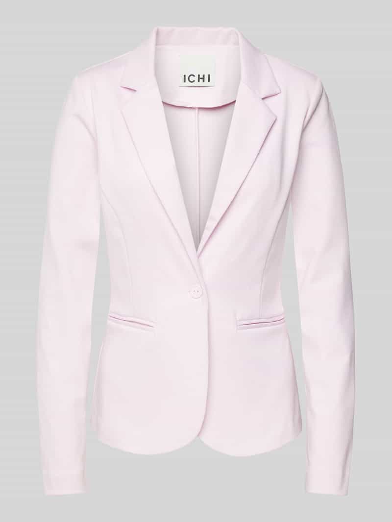 Ichi Slim fit blazer met paspelzakken model 'KATE'