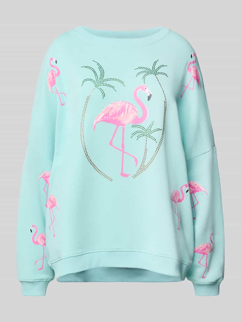 miss goodlife Sweatshirt met motiefprint