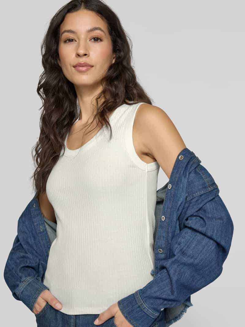 Weekend Max Mara Tanktop in riblook model 'MULTIC'