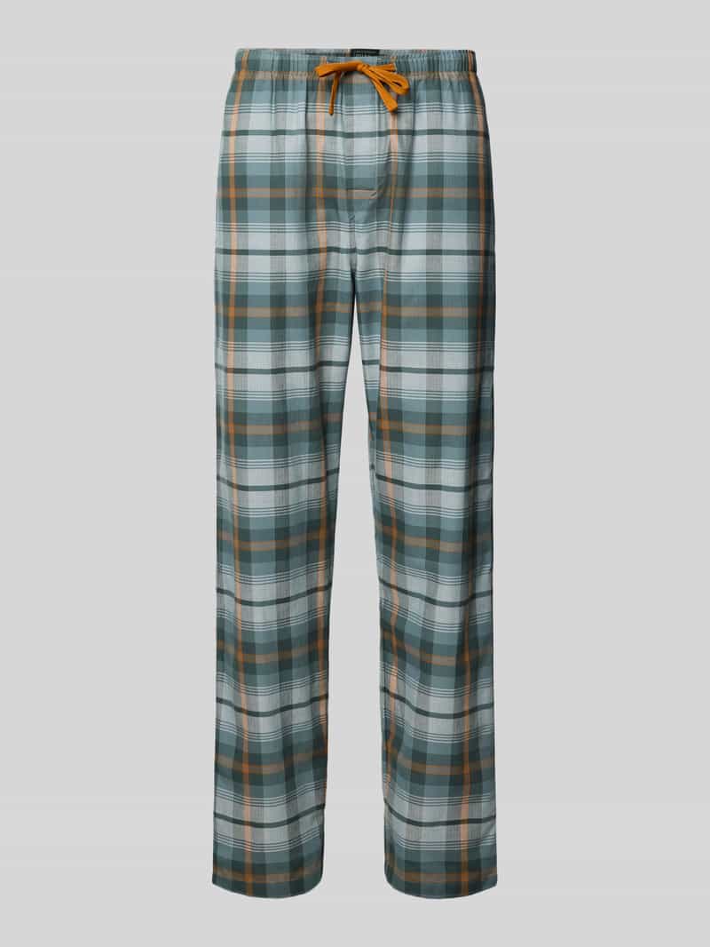 Schiesser Relaxed fit pyjamabroek met tunnelkoord