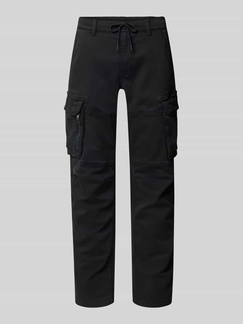 PME Legend Skinny fit-cargobroek met tunnelkoord model 'Expedizor'