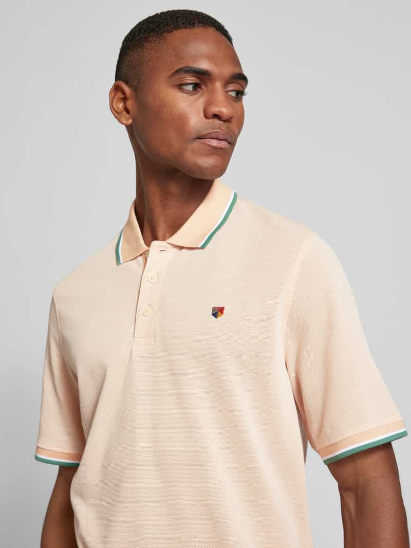 Jack & Jones Premium Regular fit poloshirt met logostitching model 'BLUWIN'