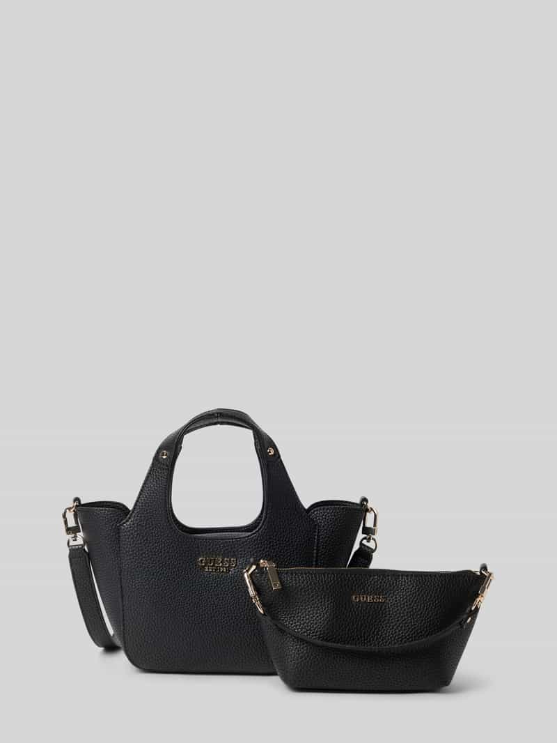 Guess Handtas met labelapplicatie model 'HELINA'