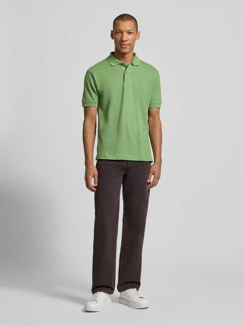 Lacoste Regular Fit poloshirt van puur katoen groen, foto 6