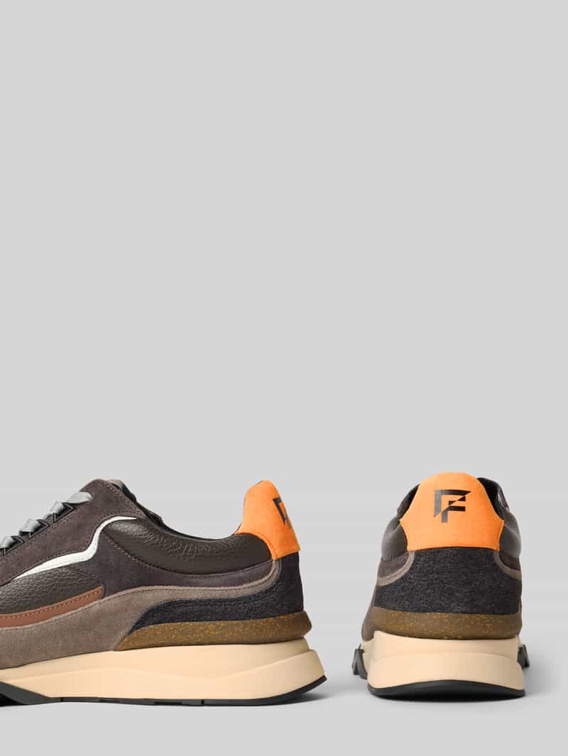 Floris van Bommel Sneakers met labeldetail