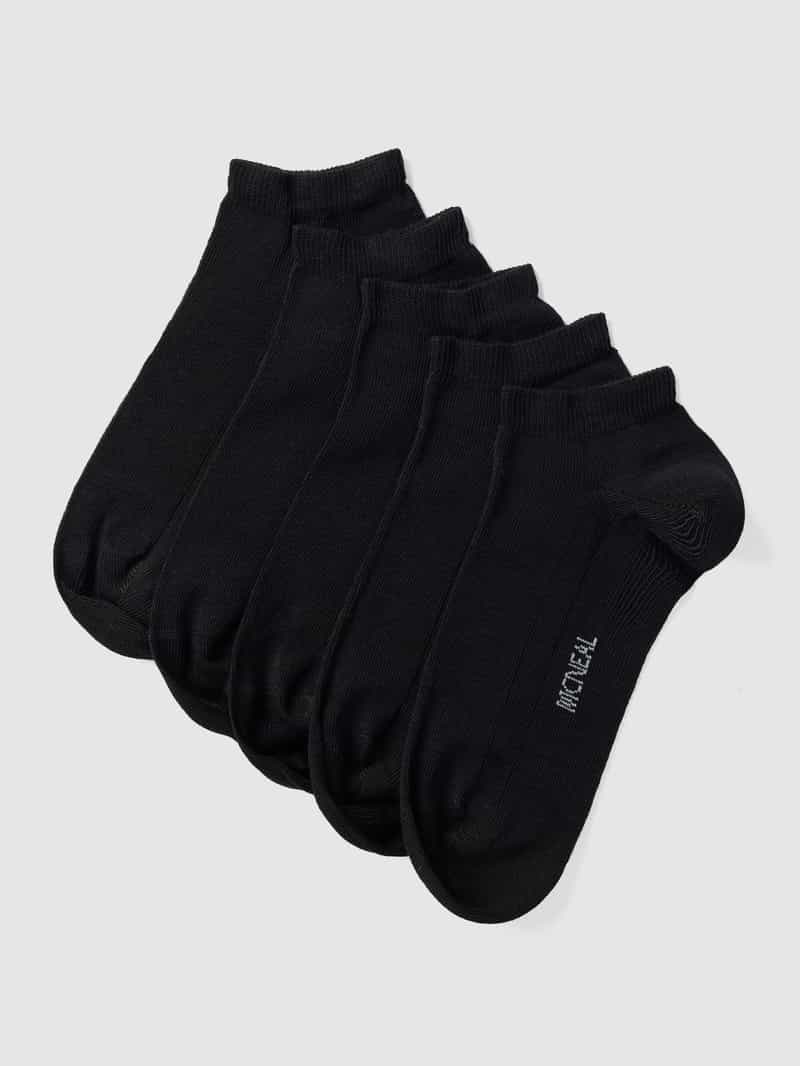 Sneakersokken met stretch in een set van 5 paar