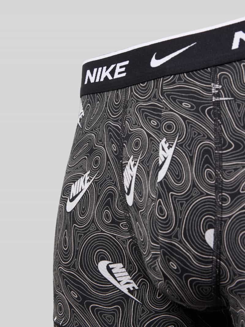 Nike Boxershort met elastische band met label in een set van 3 stuks model 'E-DAY'