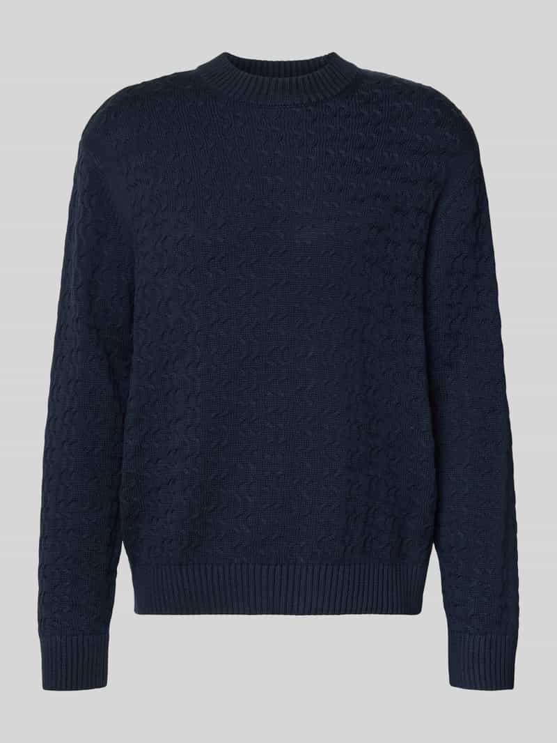 Selected Homme Relaxed fit pullover van puur katoen model 'PHILIP'