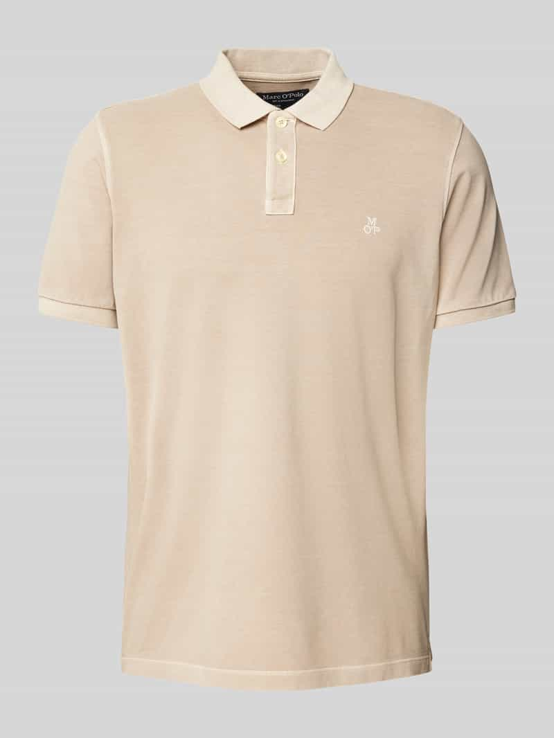 Marc O'Polo Poloshirt met labelstitching