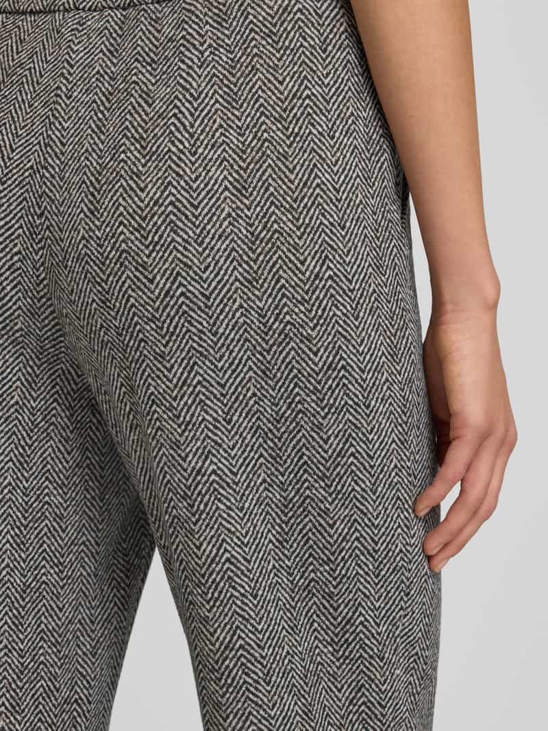 STEHMANN Stoffen broek met Franse steekzakken model 'Flanna'
