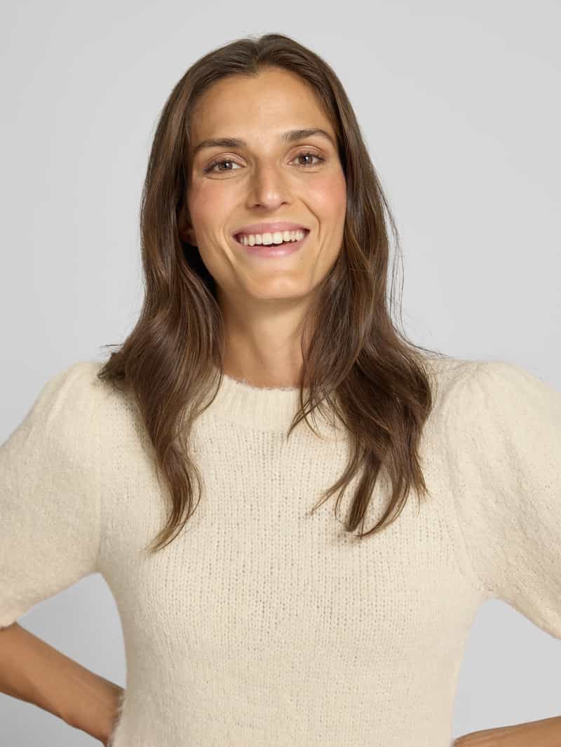 Vero Moda Regular fit gebreide pullover met wol modell 'NOVAH'