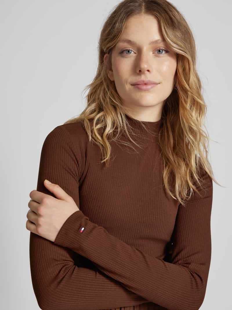 Tommy Hilfiger Midi-jurk met plissévouwen