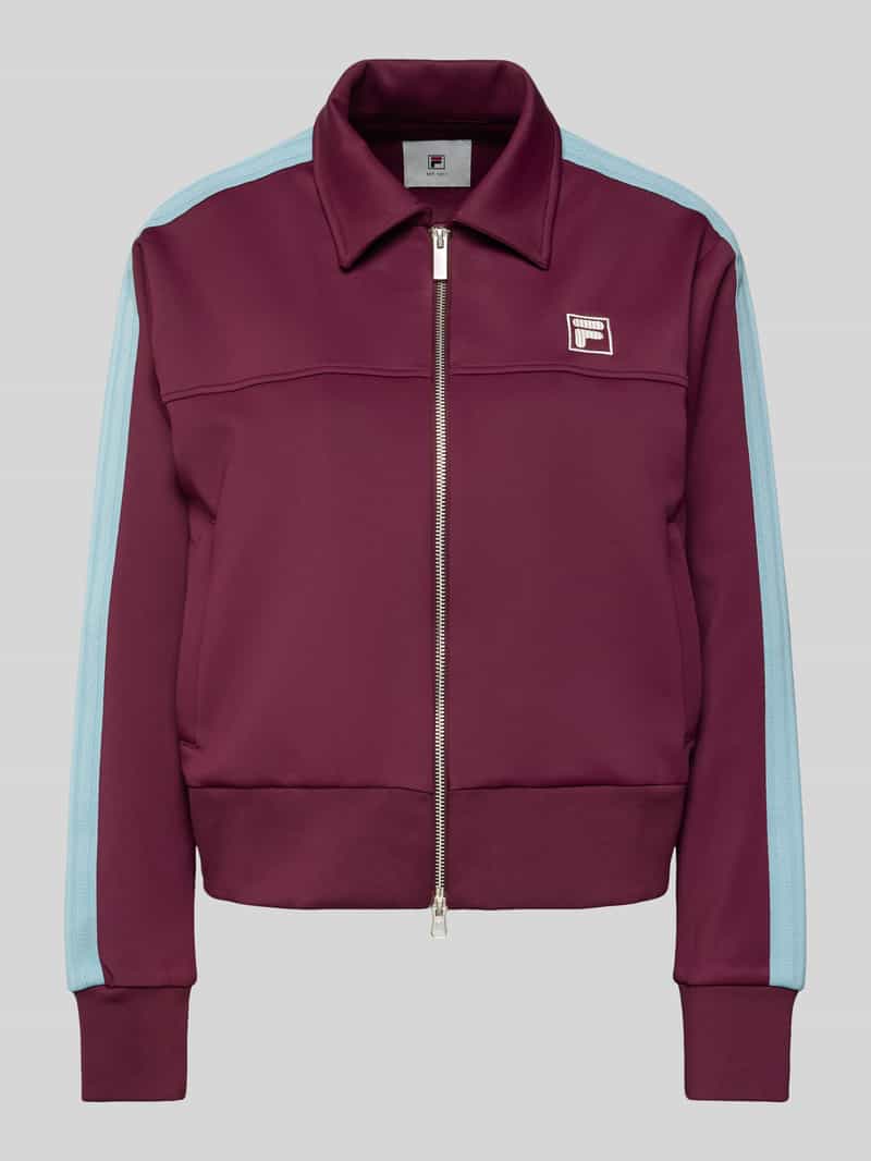 Fila Regular fit sweatjack met elastische boorden