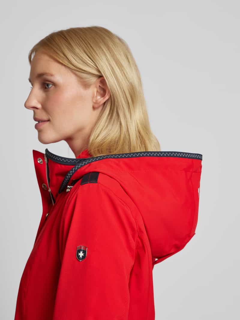 Wellensteyn Regular fit functioneel jack met opstaande kraag model 'TARENT'