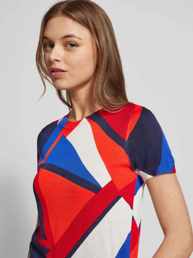Lauren Ralph Lauren Gebreid shirt met ronde hals model 'EYELAH'