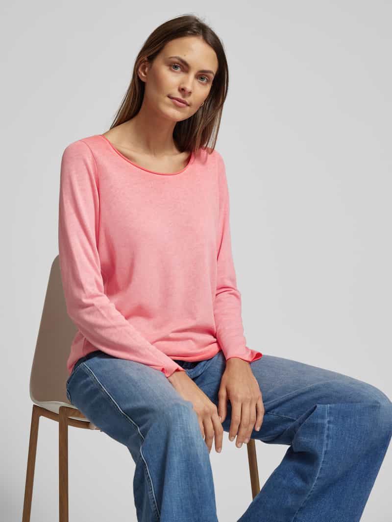 Smith and Soul Gebreid shirt in design met lange mouwen