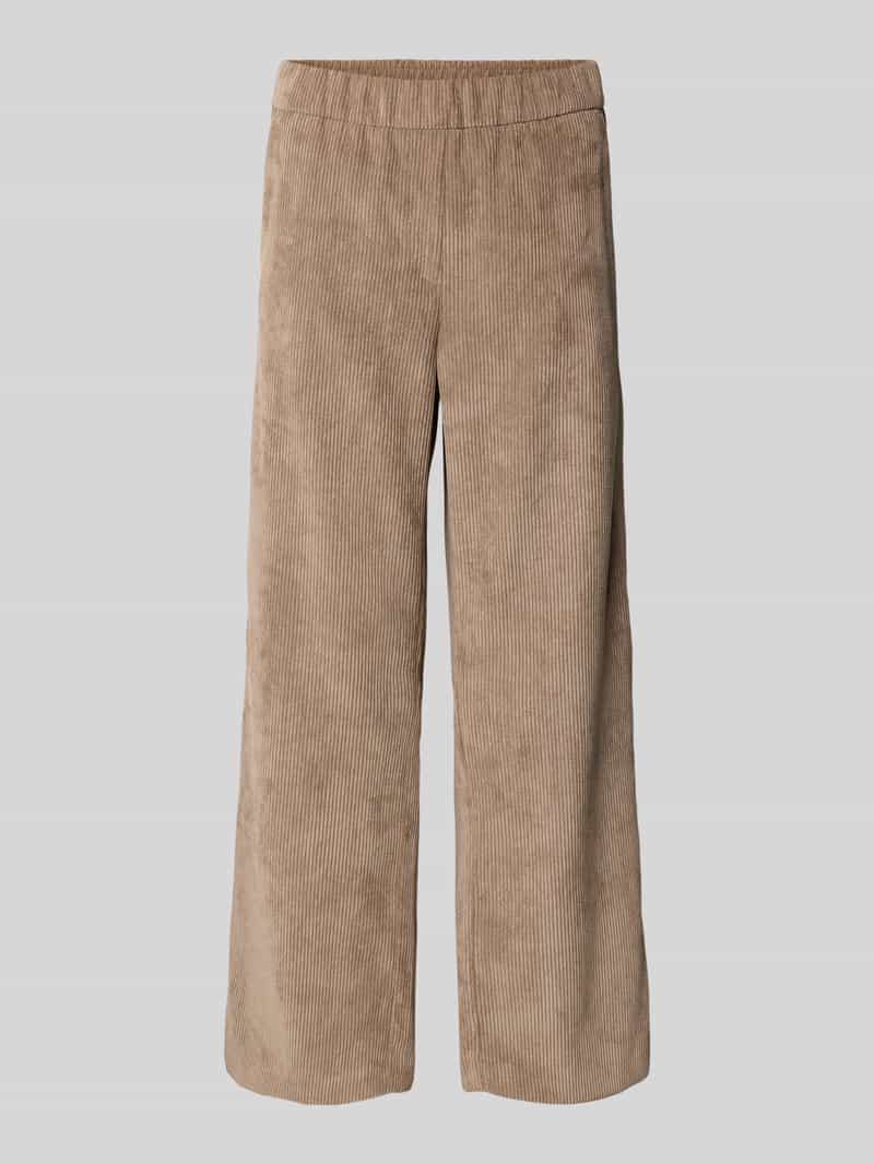 MAC Korte corduroy broek met elastische band model 'CHIARA'