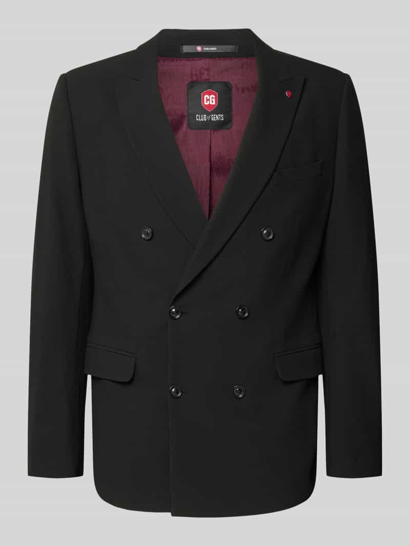 CG – CLUB of GENTS Slim fit colbert met klepzakken model 'Gringo'