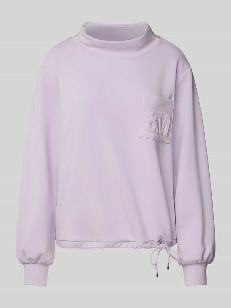 monari Sweatshirt met opstaande kraag