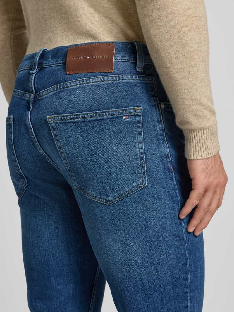 Tommy Hilfiger Straight fit jeans van katoenmix