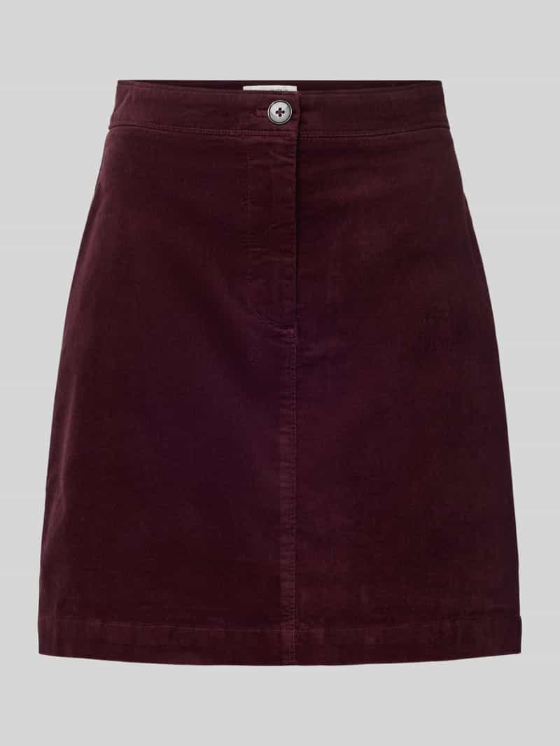 Marc O'Polo Licht uitlopende minirok van katoenmix