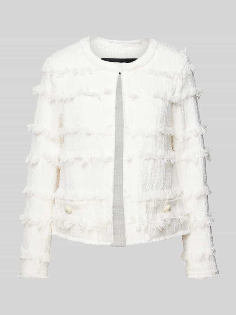 LUISA CERANO Blazer met structuurmotief