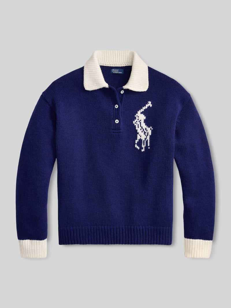 Polo Ralph Lauren relaxed fit pullover van pure wol