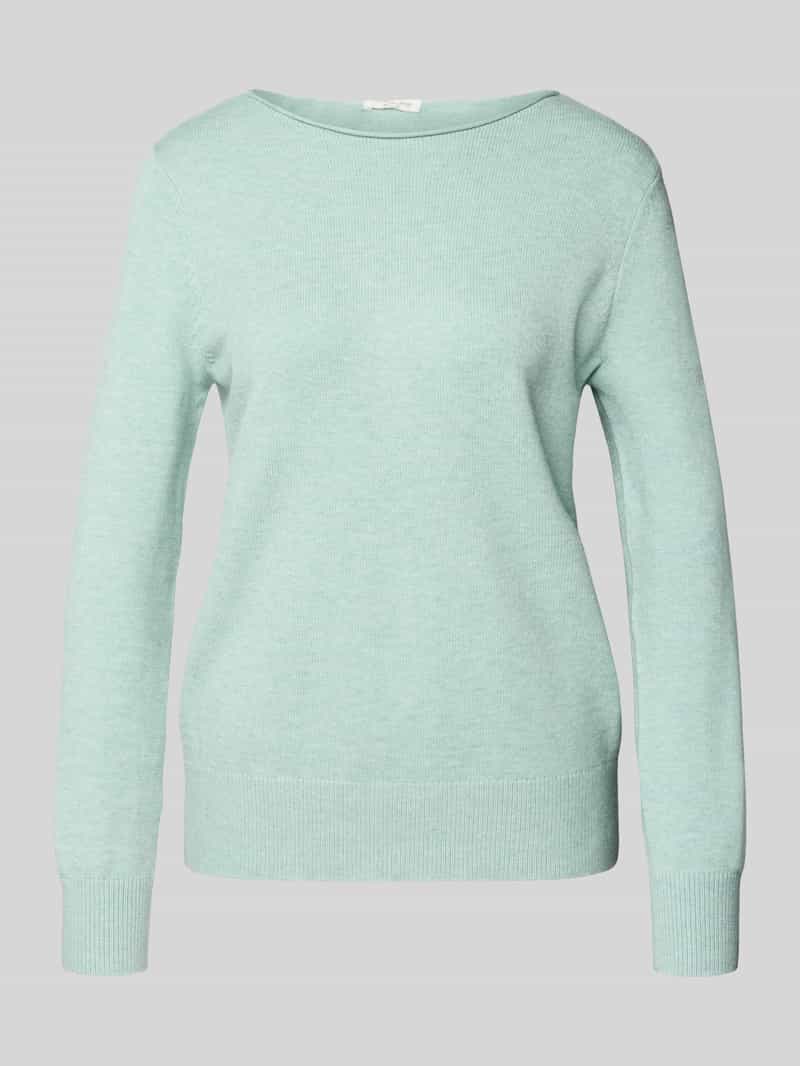 Christian Berg Woman Gebreide pullover met boothals