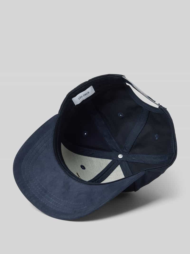 Les Deux Baseballpet met labelstitching