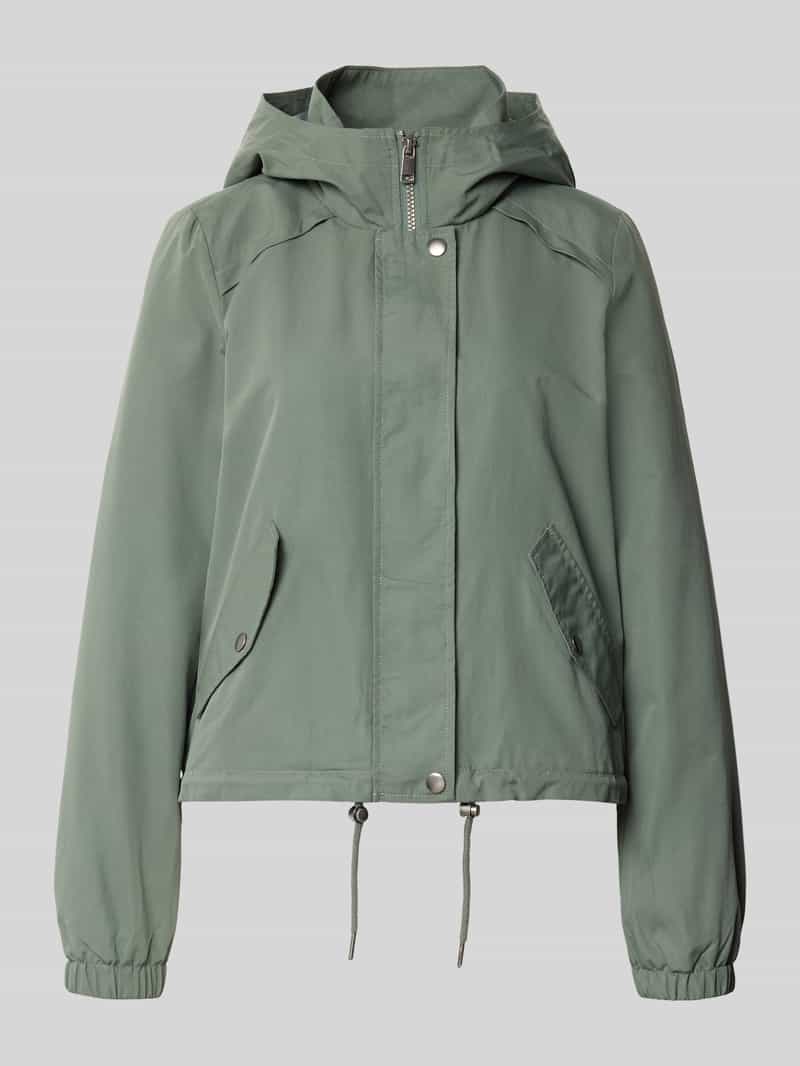 VERO MODA Regular Fit Parka mit Kapuzenkragen Modell 'ZOA' in Khaki, Größe S 2118557S