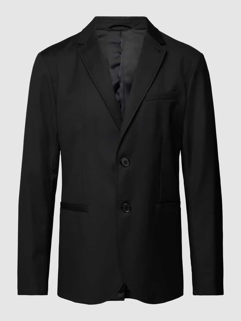 Armani Exchange 2-knoops colbert in effen design