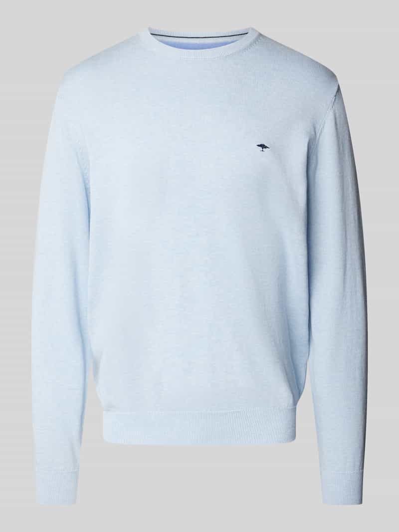 FYNCH-HATTON Gebreide pullover met ronde hals