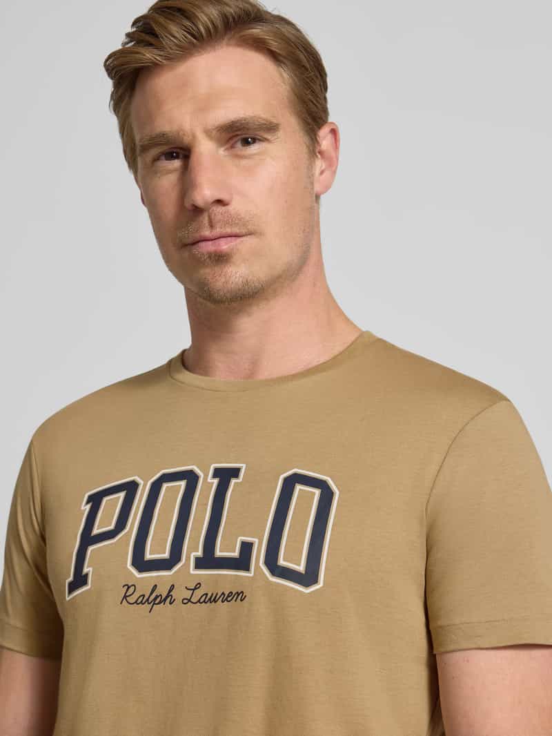 Polo Ralph Lauren Custom slim fit T-shirt met ronde hals