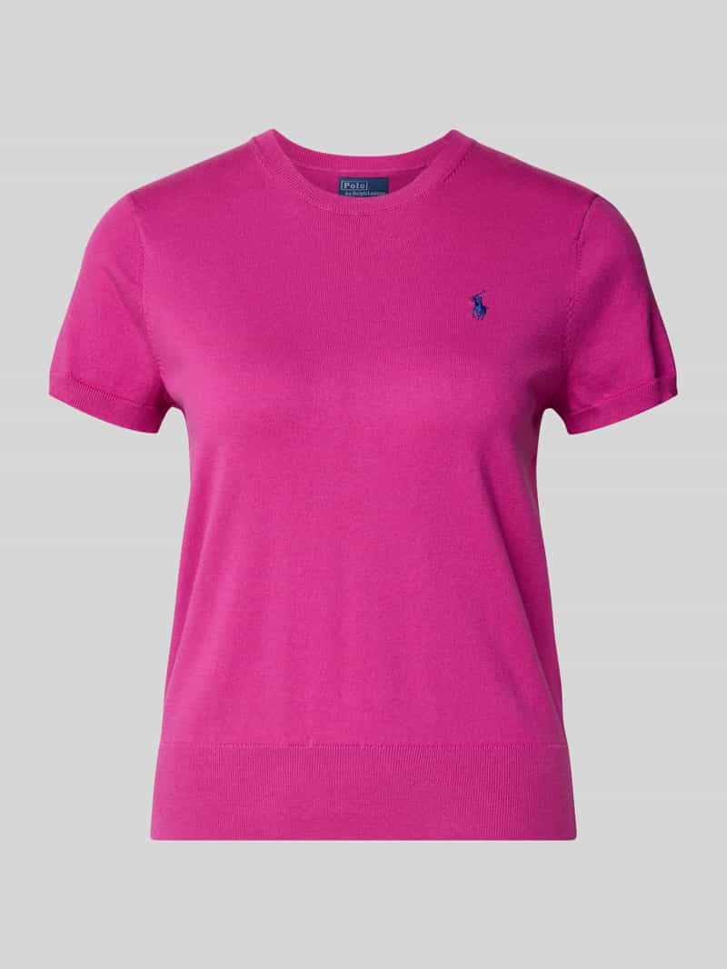 Polo Ralph Lauren Gebreid shirt met logostitching