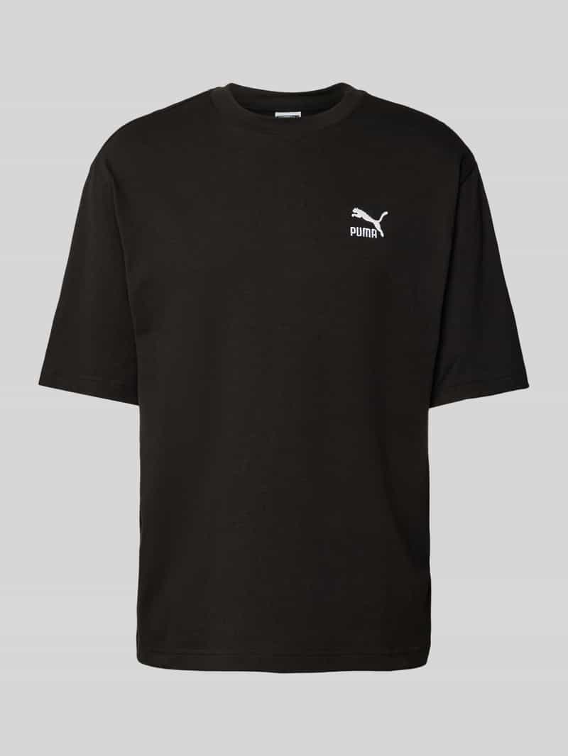 PUMA PERFORMANCE T-shirt met labelstitching model 'BETTER CLASSICS'
