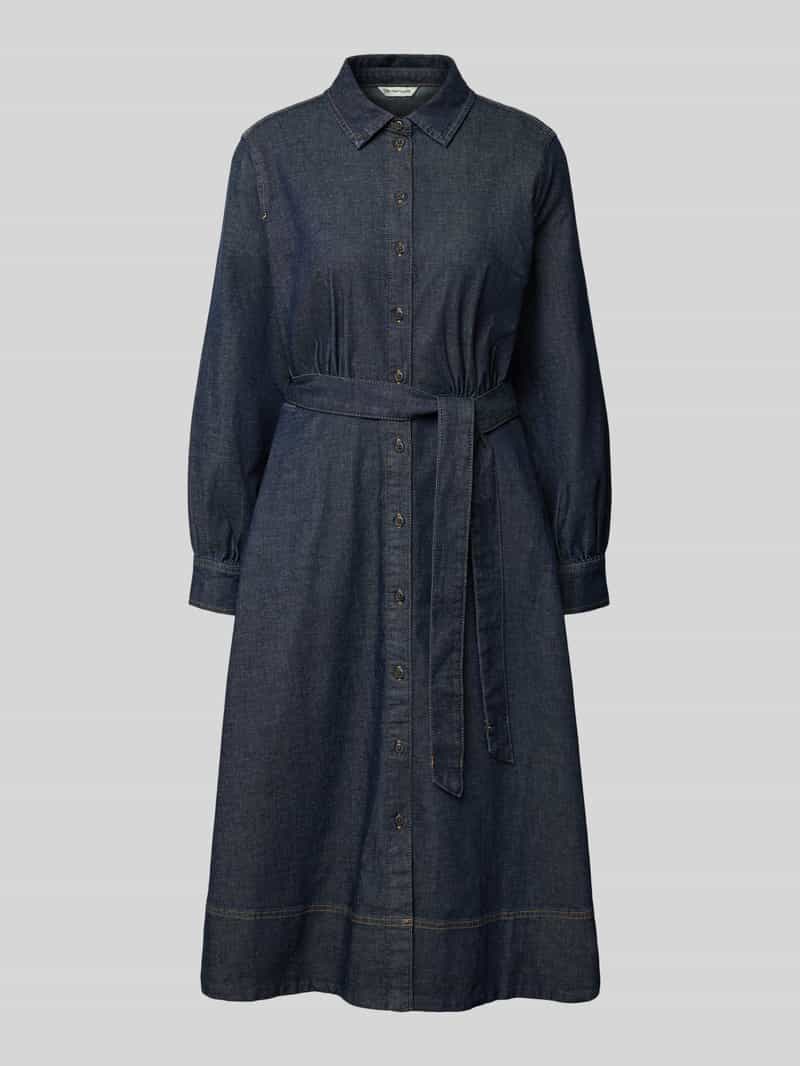Loose fit vrijetijdsjurk van katoenmix
