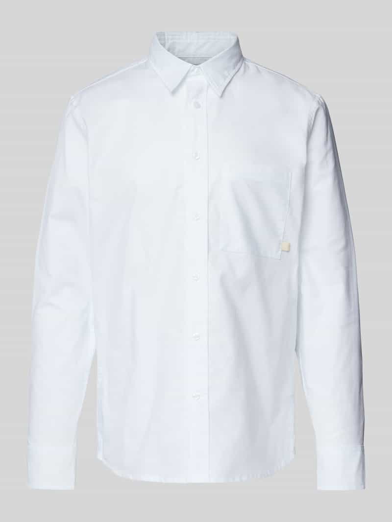 Calvin Klein Jeans Regular fit vrijetijdsoverhemd met kentkraag model 'OXFORD'
