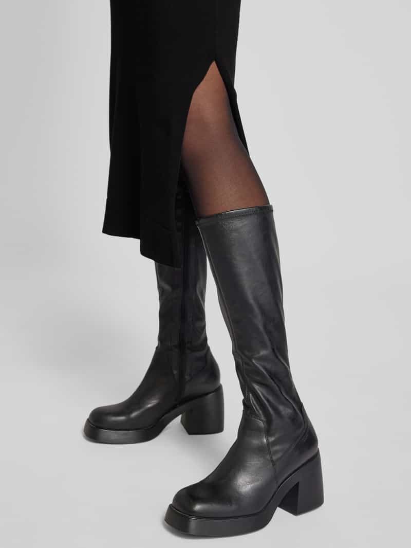 comma Midi-jurk met turtleneck