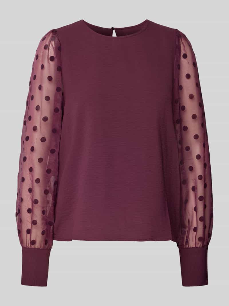 Vero Moda Regular fit blouseshirt met ballonmouwen model 'MALVA'